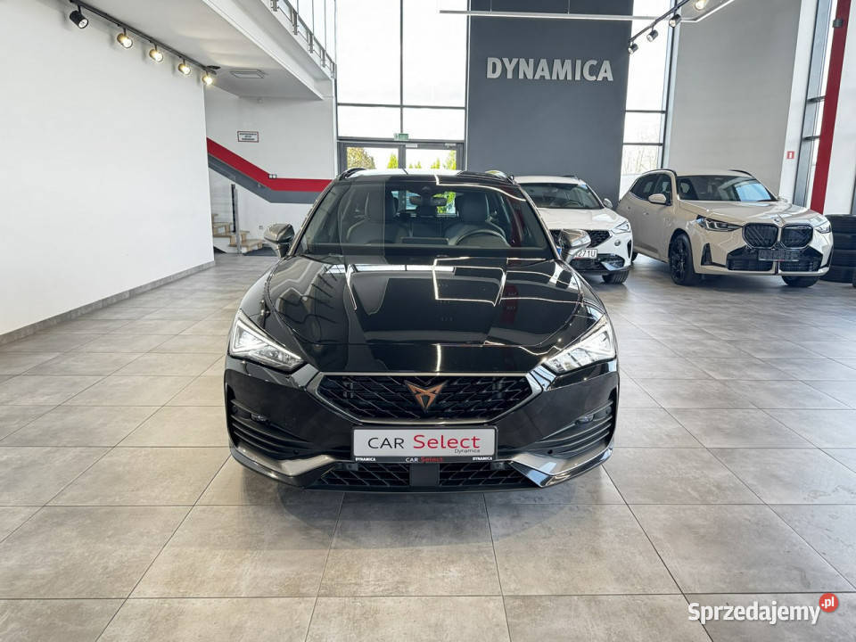 Cupra Leon Sportstourer 15 eTSI 150 DSG 2023 r czarny Myślenice sprzedam