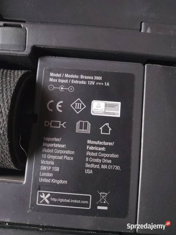 iRobot sprzątający iRobot BRAAVA 390T biały Legnica