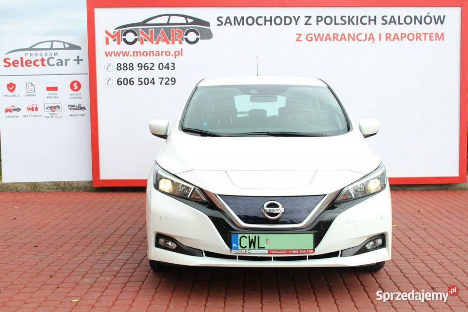 Nissan Leaf Napęd elektryczny 40 kWh Salon Hatchback Włocławek