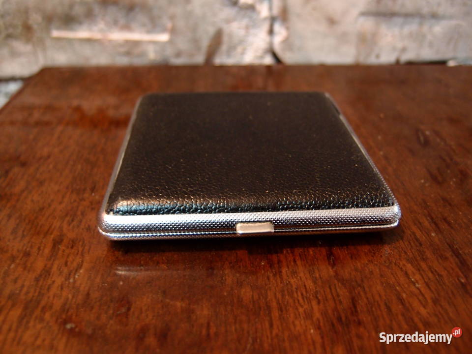 Papierośnica metalowa 9595 łódzkie Łódź