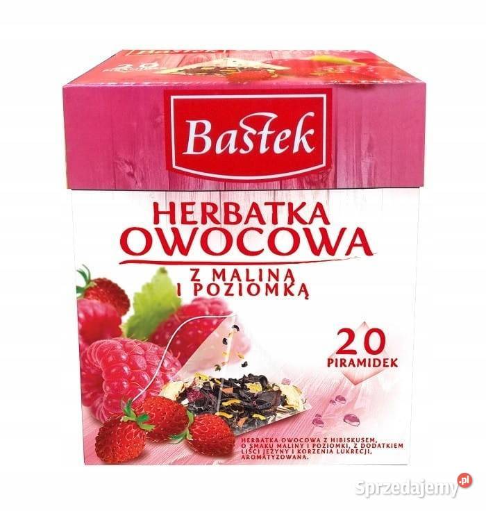 Herbata owocowa Bastek 20 t truskawka i ananas