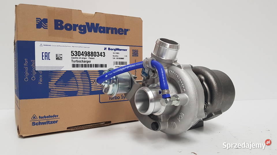 Turbosprężarka BorgWarner KKK 53049880343