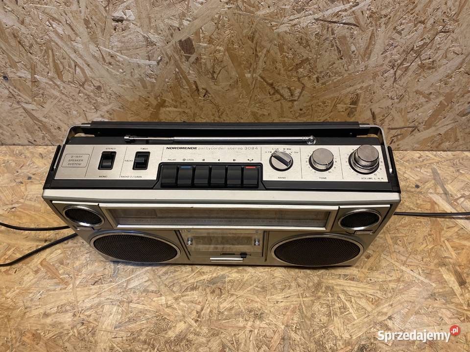 Radiomagnetofon Boombox Nordmende partycorder