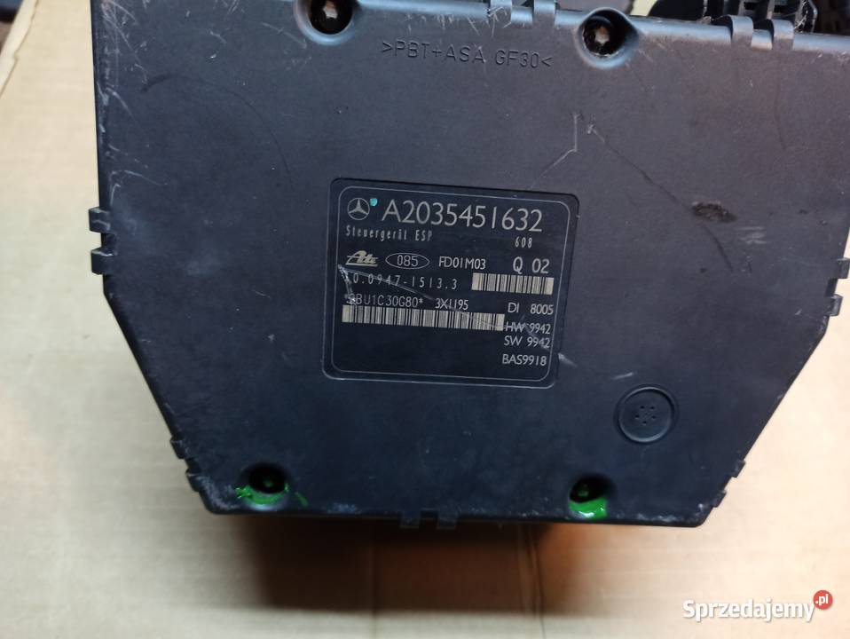MERCEDES W203 POMPA ABS A0044310512 A2035451632 Bolesławiec