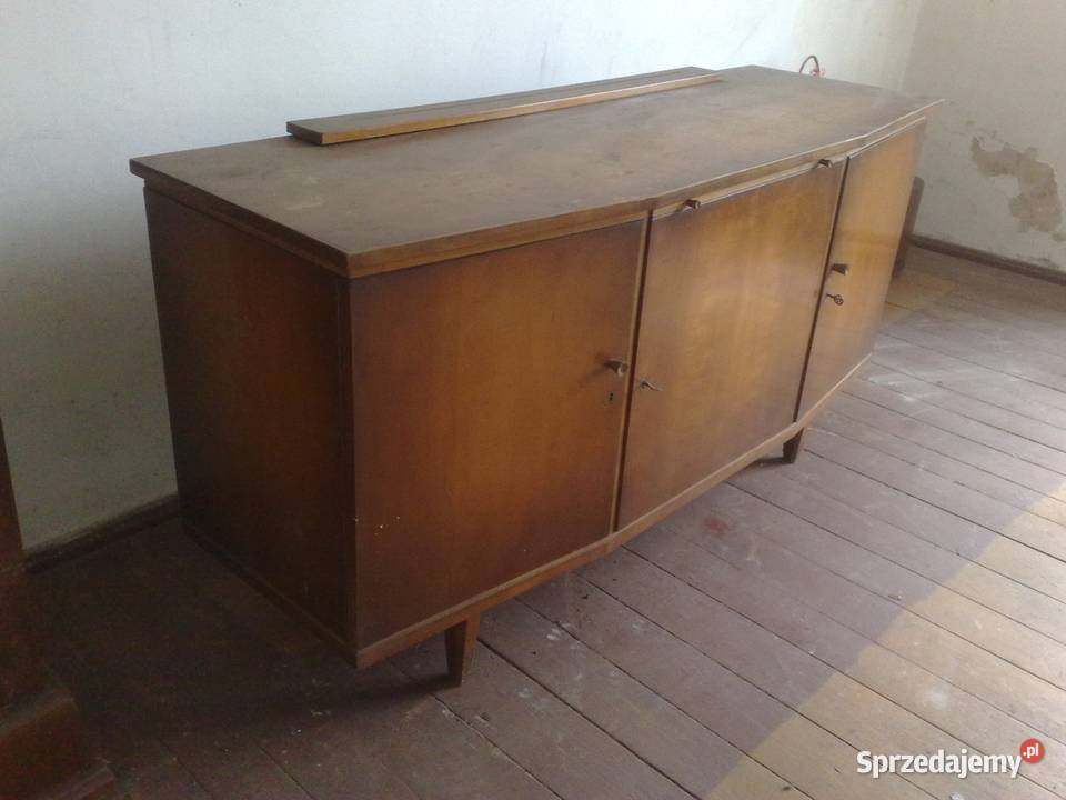 Komoda z okresu PRL stan 185x62x95 Zawiercie