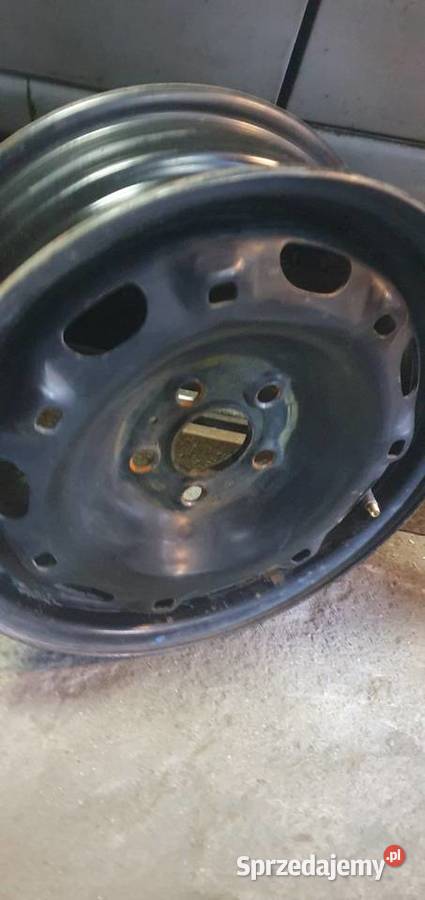 4x 14 5x100 ET 35 5Jx14H2 felgi stalowe VW SKODA Samochodowe wielkopolskie