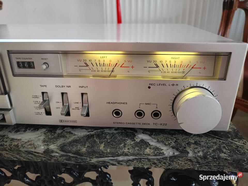 Magnetofon Deck SONY TCK22 VINTAGE Elektronika Drawski Młyn