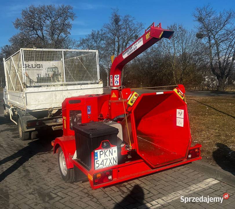 Rozdrabniacz Rębak do gałęzi Teknamotor 160SD Konin