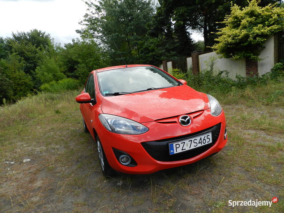 Mazda 2 II Śliczna niezawodna Pewny Przebieg ASR (kontrola trakcji) wielkopolskie Puszczykowo