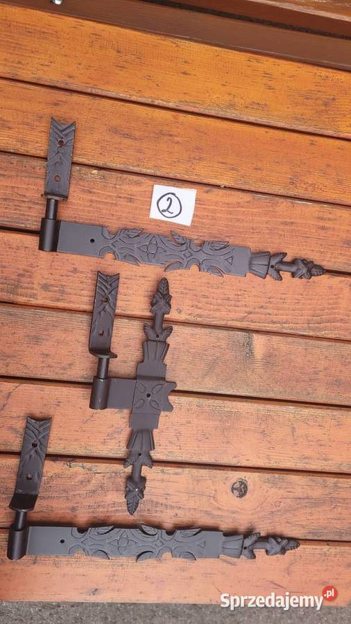 komplet Zawiasów Ozdobnych 30 40 zawiasy do Wadowice