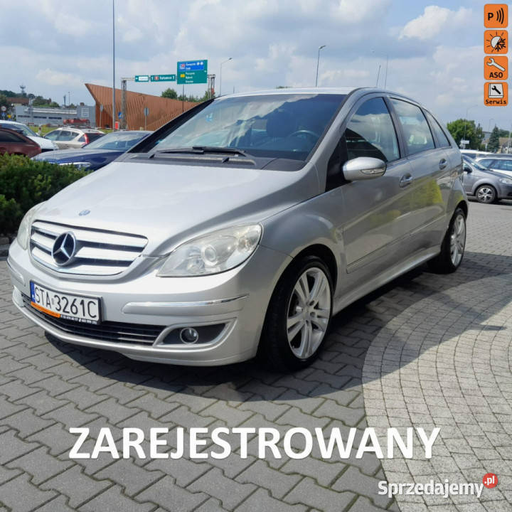 Mercedes B 180 klimatyzacja stan manual immobilizer