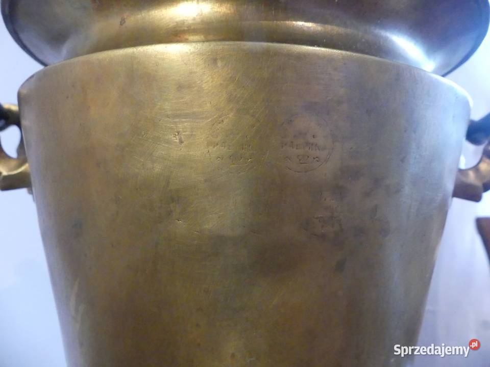 Dekoracyjny medalowy samowar Woroncow Tuła XIX