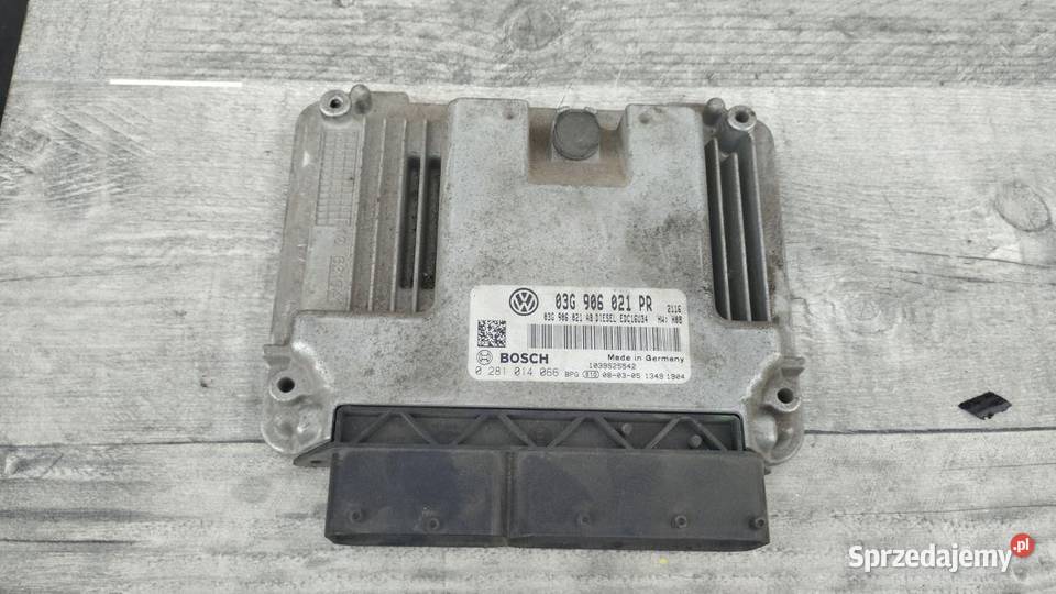 STEROWNIK SILNIKA KOMPUTER VW GOLF V 5 2006 Gliwice