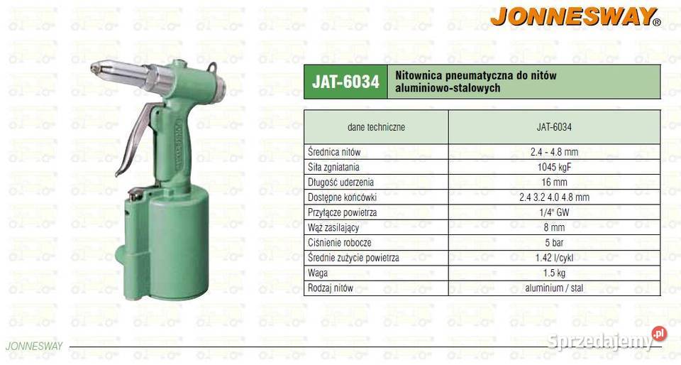 Szlifierka pneumatyczna taśmowa JAT0451 śląskie Bielsko-Biała