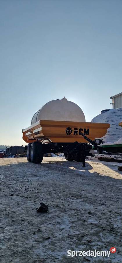 Beczkowóz na wodę pitną z Programu ochrony Gołdap