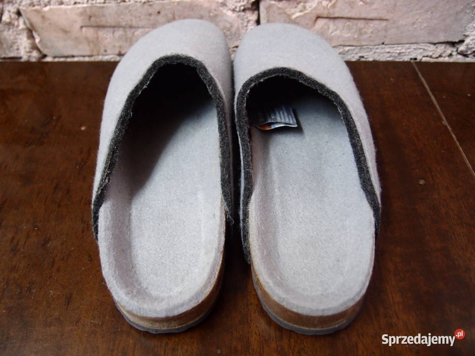 kapcie filcowe na grubej podeszwie 44 wkładka 27 Łódź