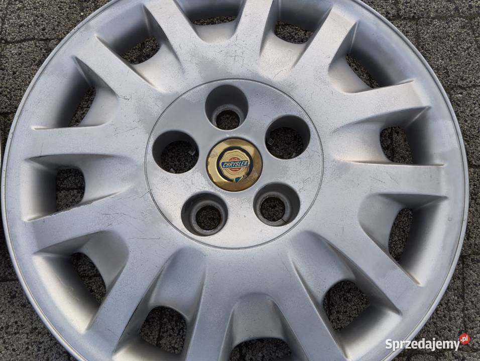 Kołpak Chrysler 16 04766AB oryginalny sztukę Kołpaki Kamieniec