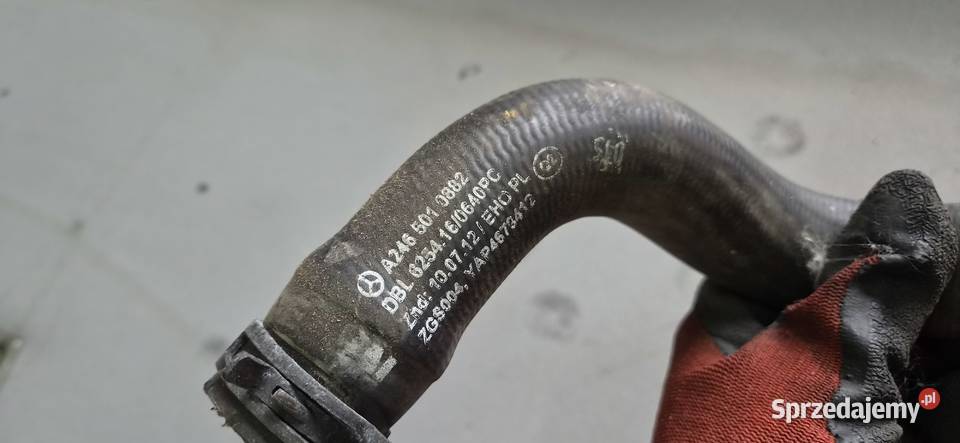 Rura wąż przewód wody Mercedes W117 W176 W246 15 lubuskie Słońsk