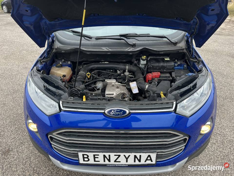 Ford EcoSport 10 BENZYNA Klimatronik Tempomat bluetooth wielkopolskie Konin
