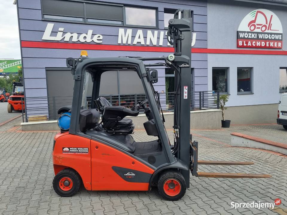 Wózek widłowy Linde H18T01 Mogilany sprzedam