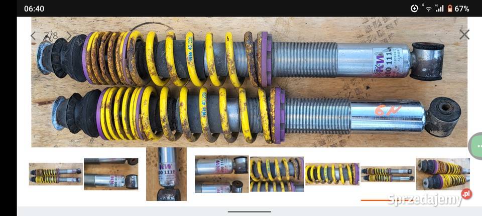 Gwint ZAWIESZENIE GWINTOWANE KW POLO III 6N Golf Motoryzacja Aleksandrów Łódzki sprzedam