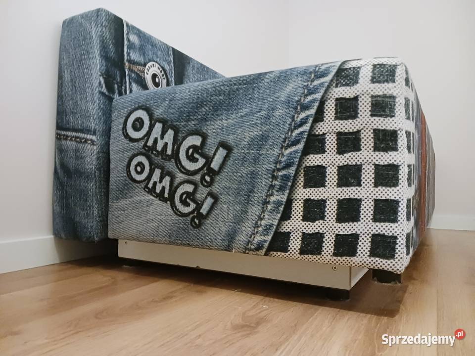 Sofa Libro PLAYfull BLUE unikalny wzór Otwock