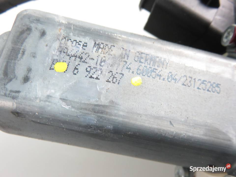 PODNOŚNIK SZYBY LEWY PRZEDNI BMW 5 E60 6922267