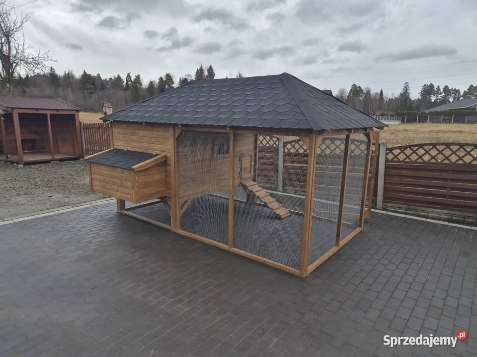 Kurnik kur z wolierą sprzedam