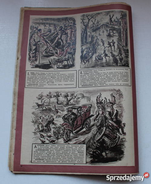 Encyklopedia sportu fragmenty rysUniechowski mazowieckie Warszawa