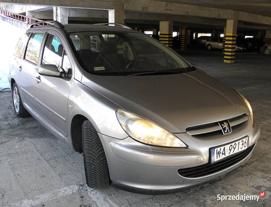 Peugeot 307 w stanie nieuszkodzony mazowieckie