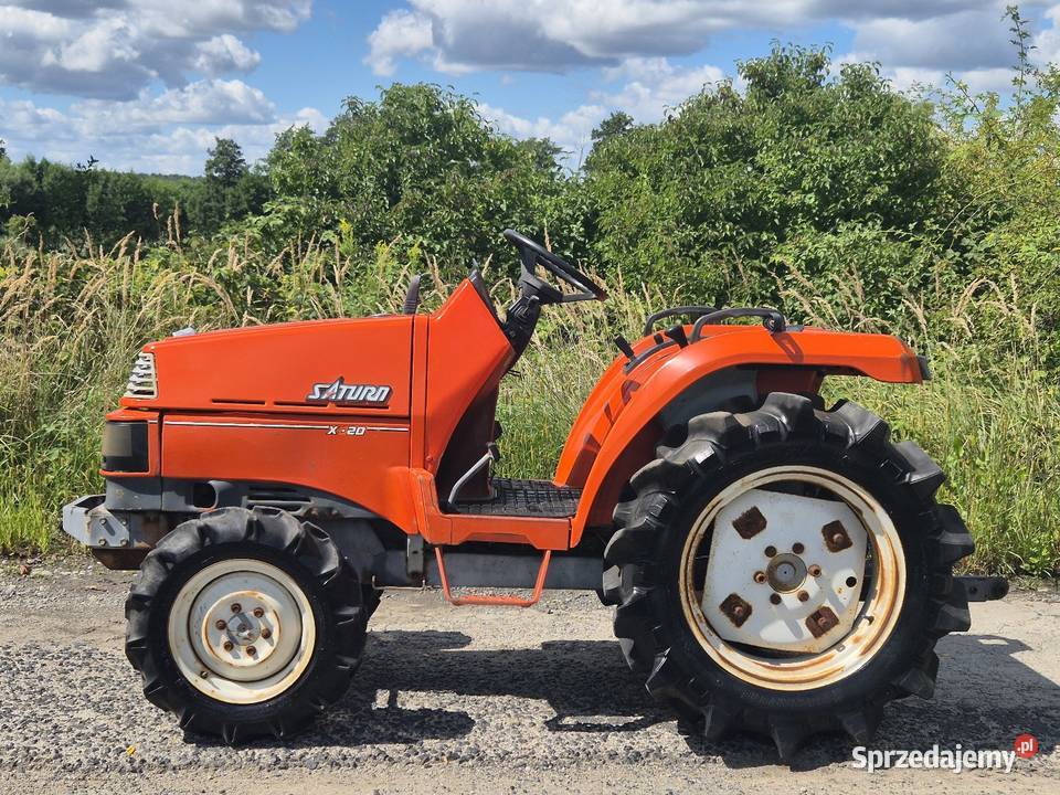 Traktorek traktor KUBOTA X20D 20 44