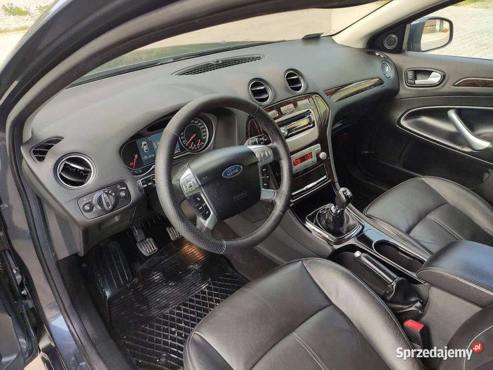 Ford Mondeo MK4 2009 18 TDCI GHIA CONVERS grafitowy świętokrzyskie Nowa Słupia