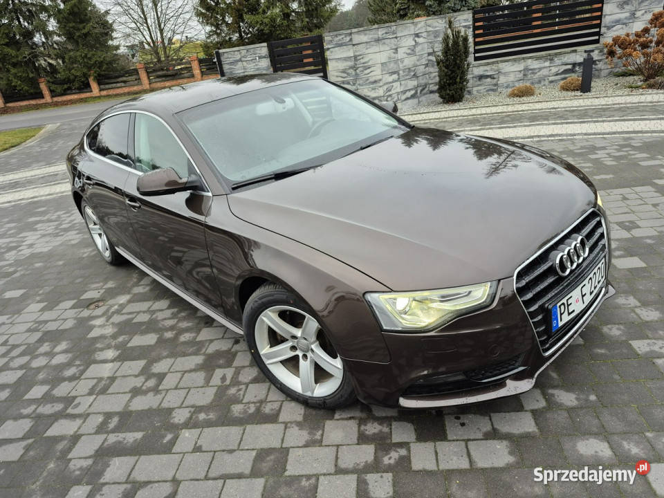 Audi A5 xenon led navi chromy ładny lift 8T