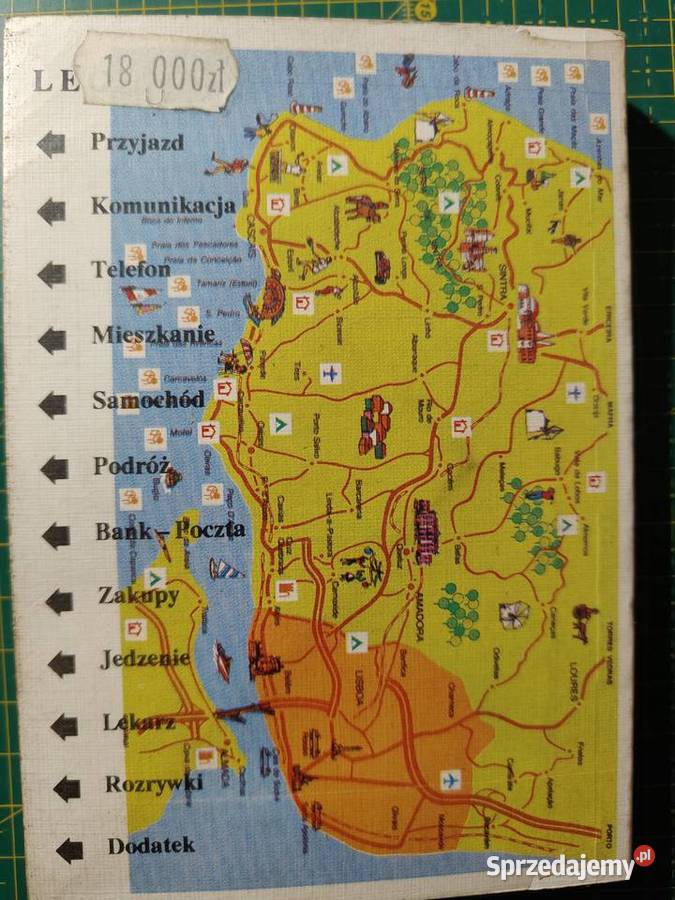 Rozmówki polsko portugalskie Portugalia Rok wydania 1992 sprzedam