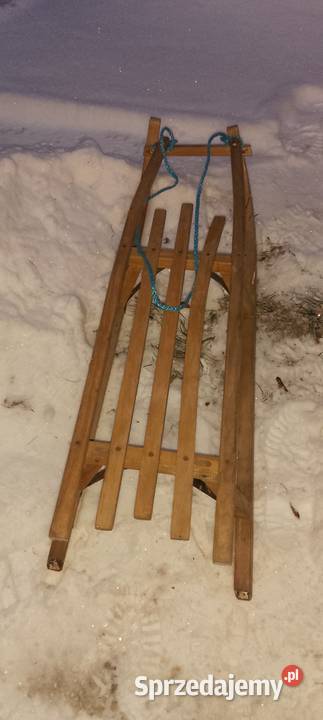 Sanki drewniane Augustów