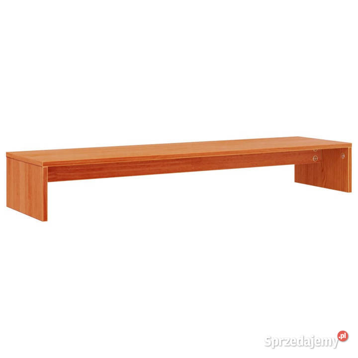Podstawka na monitor woskowy brąz 100x27x15 lita Warszawa sprzedam