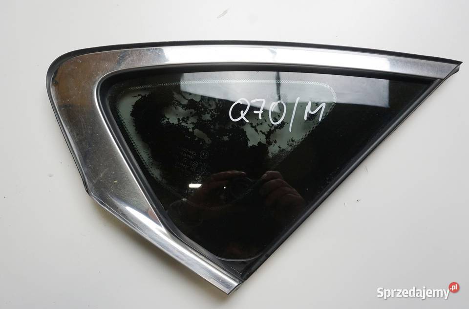 SZYBA KAROSERYJNA PRAWA TYŁ TYLNA INFINITI Q70 osobowe Nowy Tomyśl