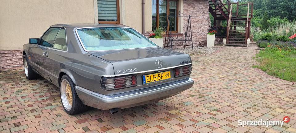 mercedes 560 SEC W126 coup zamiana 5491cm3 Ostrów Mazowiecka