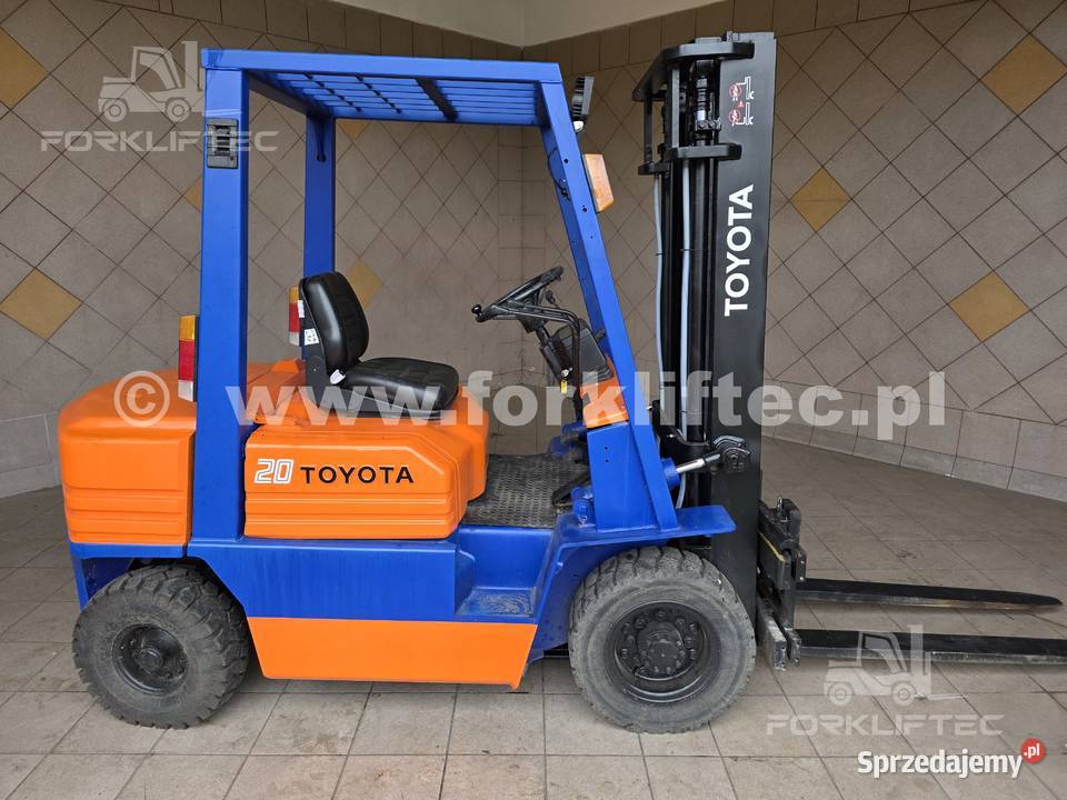 Wózek widłowy TOYOTA 5FD20 TOYOTA 5FDF20 widlak śląskie Mysłowice