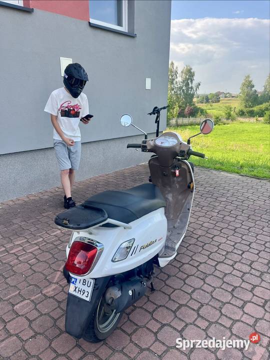 Skuter sym mało używany bagażnik SYM Niziny