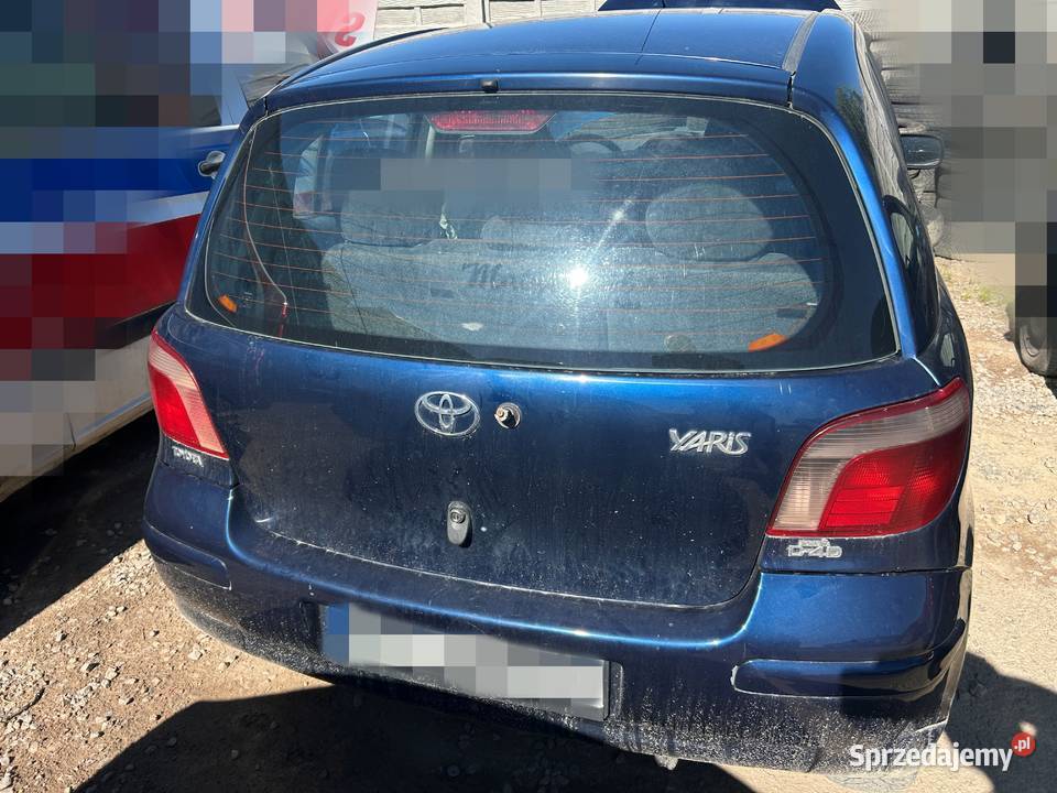 klapa bagażnika Toyota Yaris I fl lift przedlift Bodzentyn