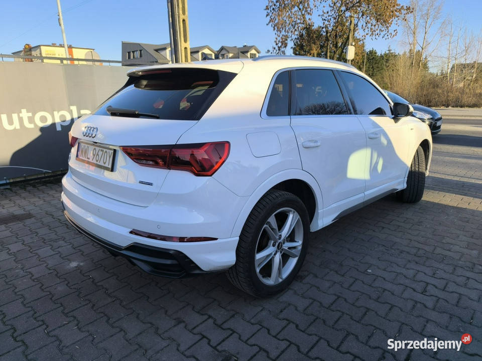 Audi Q3 20 TFSi 245 Sline Quattro Kamera Navi czujnik parkowania lubelskie Łuków