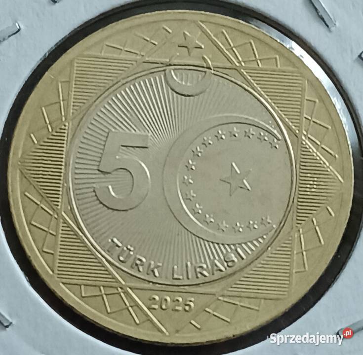 5 Lira Turcja 2025 r 100 rocznica Republiki wielkopolskie