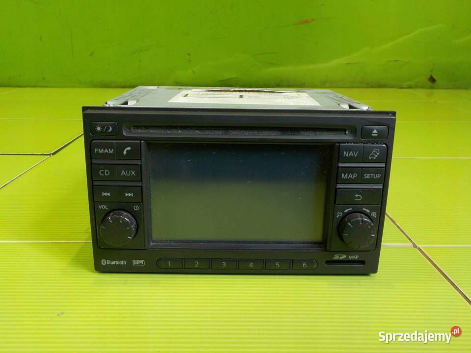 QASHQAI I J10 09r radio CD nawigacja 25915BH10C Suków sprzedam