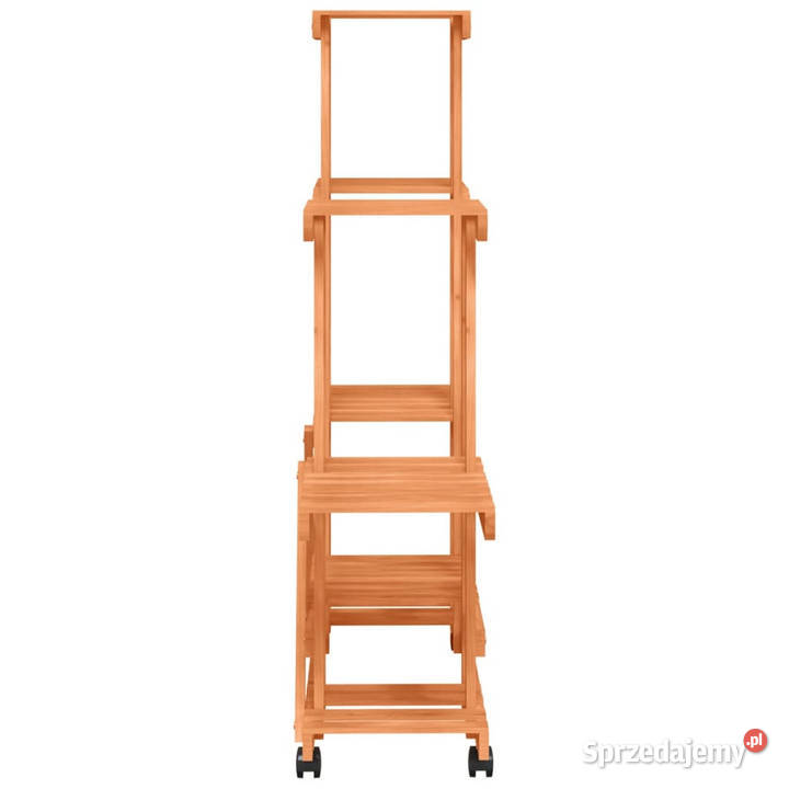 Kwietnik na kółkach 95x25x101 lite drewno