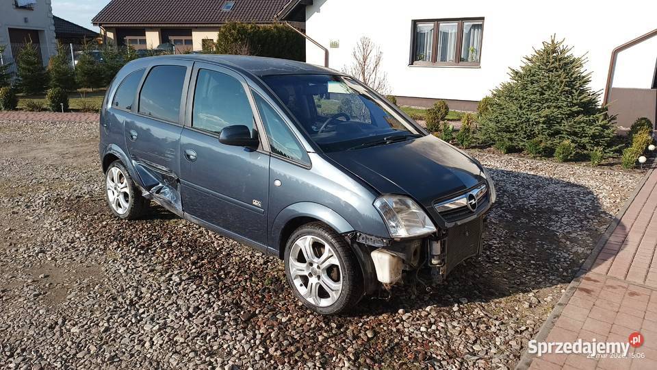 Opel Meriva 18 OPC 125 2006 uszkodzony Kętrzyn