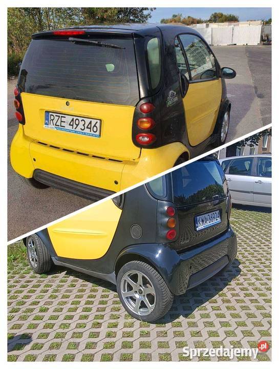 Promocja 2x Smart fortwo sprawne aktualne opłaty 70000km Lublin