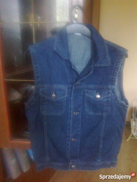 kamizelka młodziezowa JEANSOWA