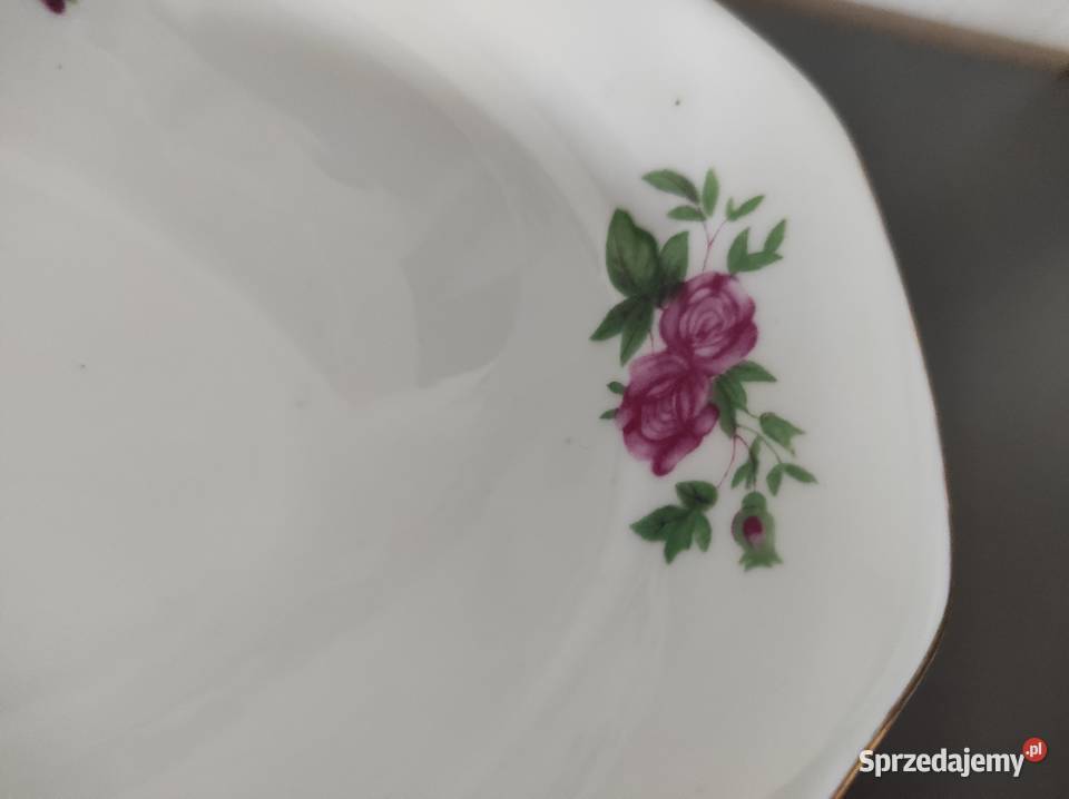 Półmisek salaterka porcelana chińska Porcelana i szkło Warpechy Stare sprzedam