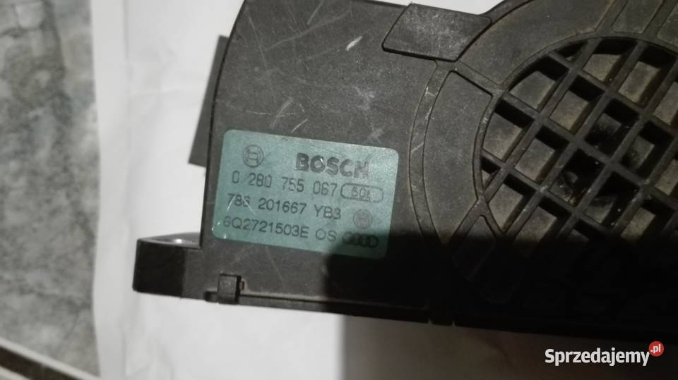 Audi VW Skoda Seat Elektryczny pedał gazu Części Zbiersk